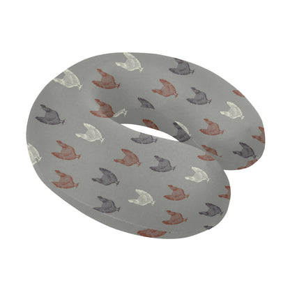 Chicken Pattern Print Design 01 U-Shaped Travel Neck Pillow