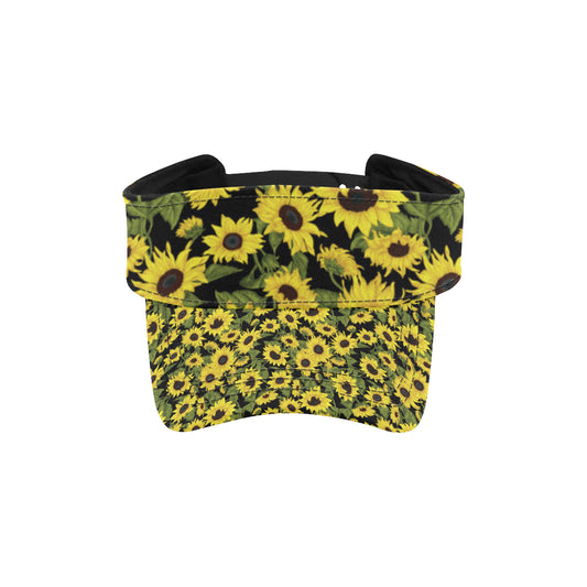 Sunflower Fresh Bright Color Print Unisex Sun Visor