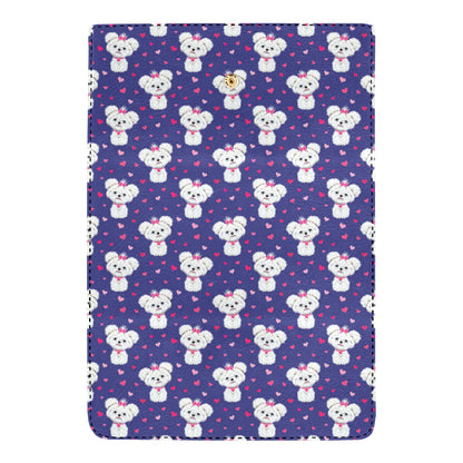 Maltese Pattern Print Design 02 Women's Trifold Wallet