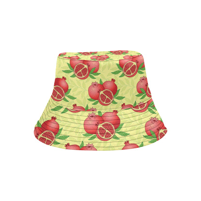 Pomegranate Pattern Print Design PG07 Unisex Bucket Hat