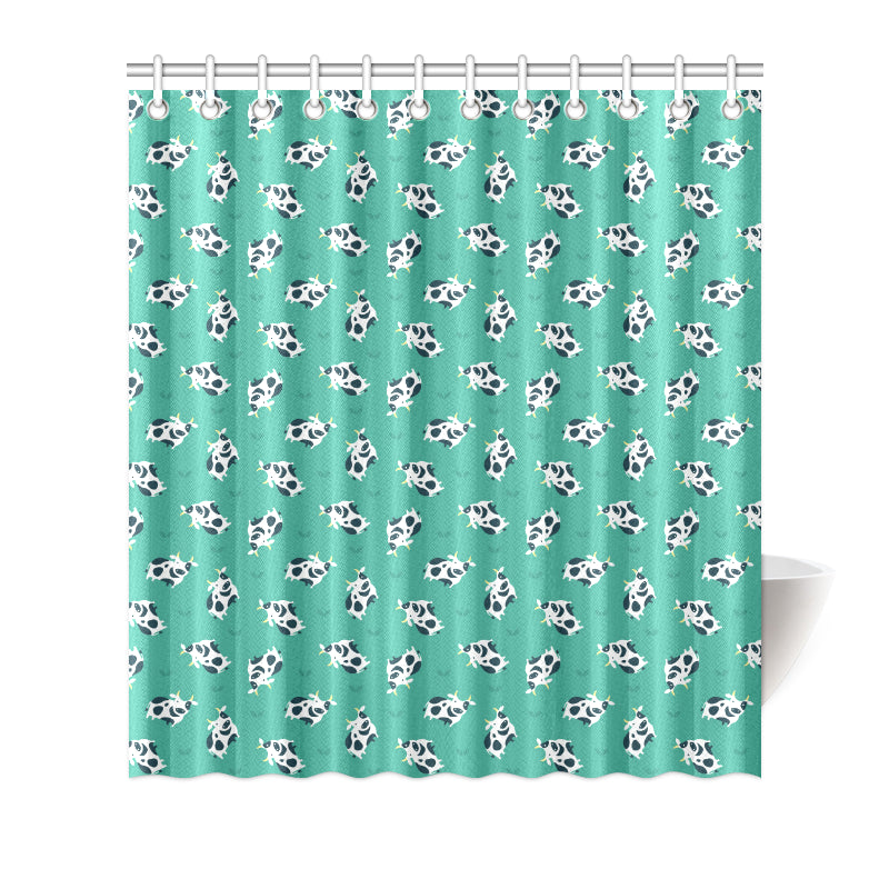 Cow Pattern Print Design 03 Shower Curtain