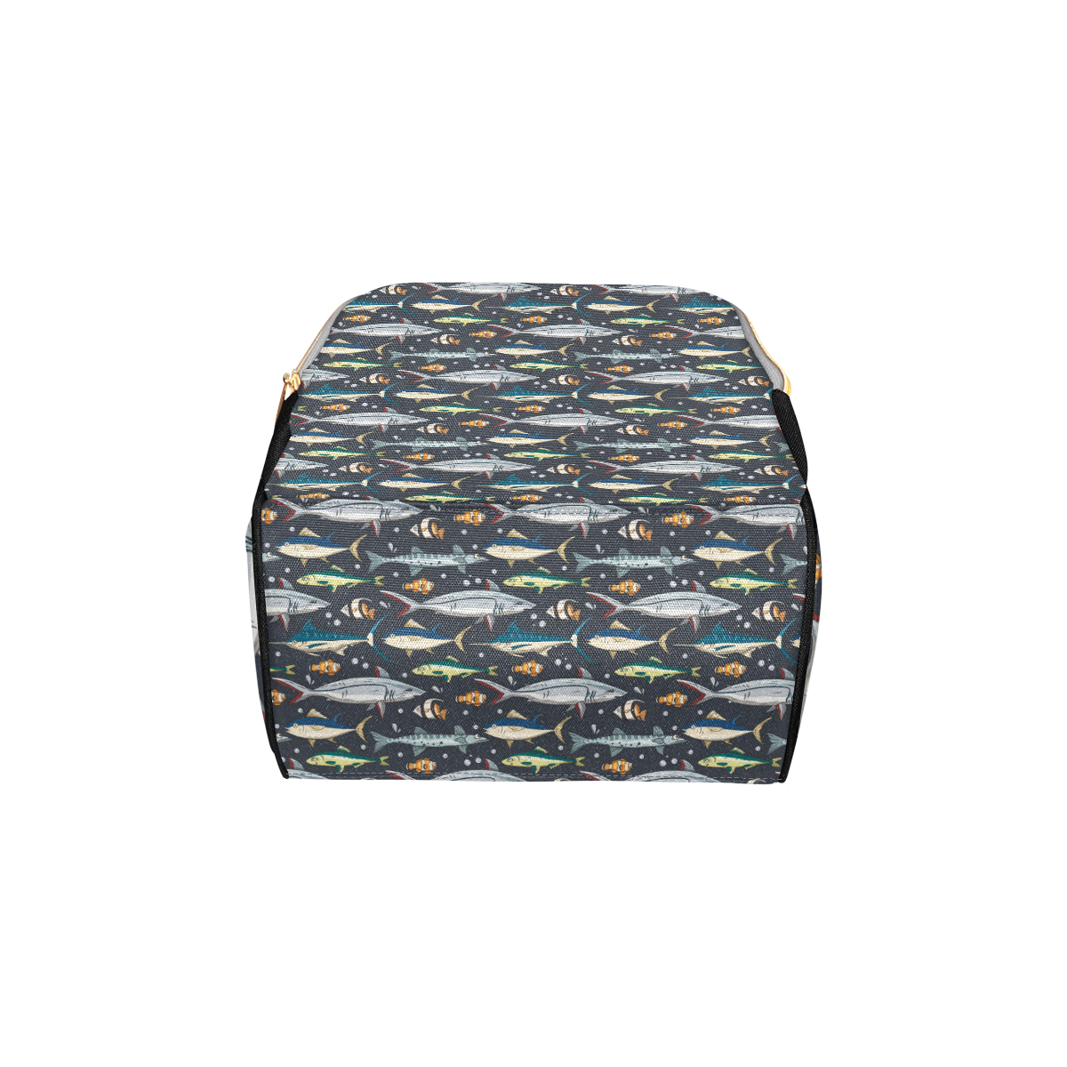 Swordfish Pattern Print Design 04 Diaper Bag Backpack