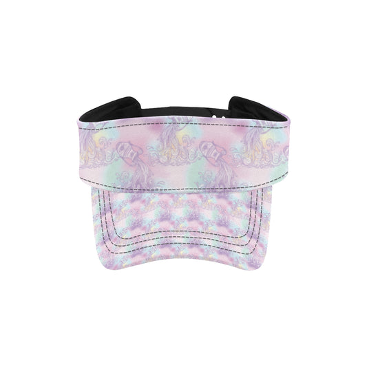 Aquarius Zodiac Pattern Print Design 01 Unisex Sun Visor