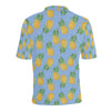 Pineapple Pattern Print Design A04 Men Polo Shirt