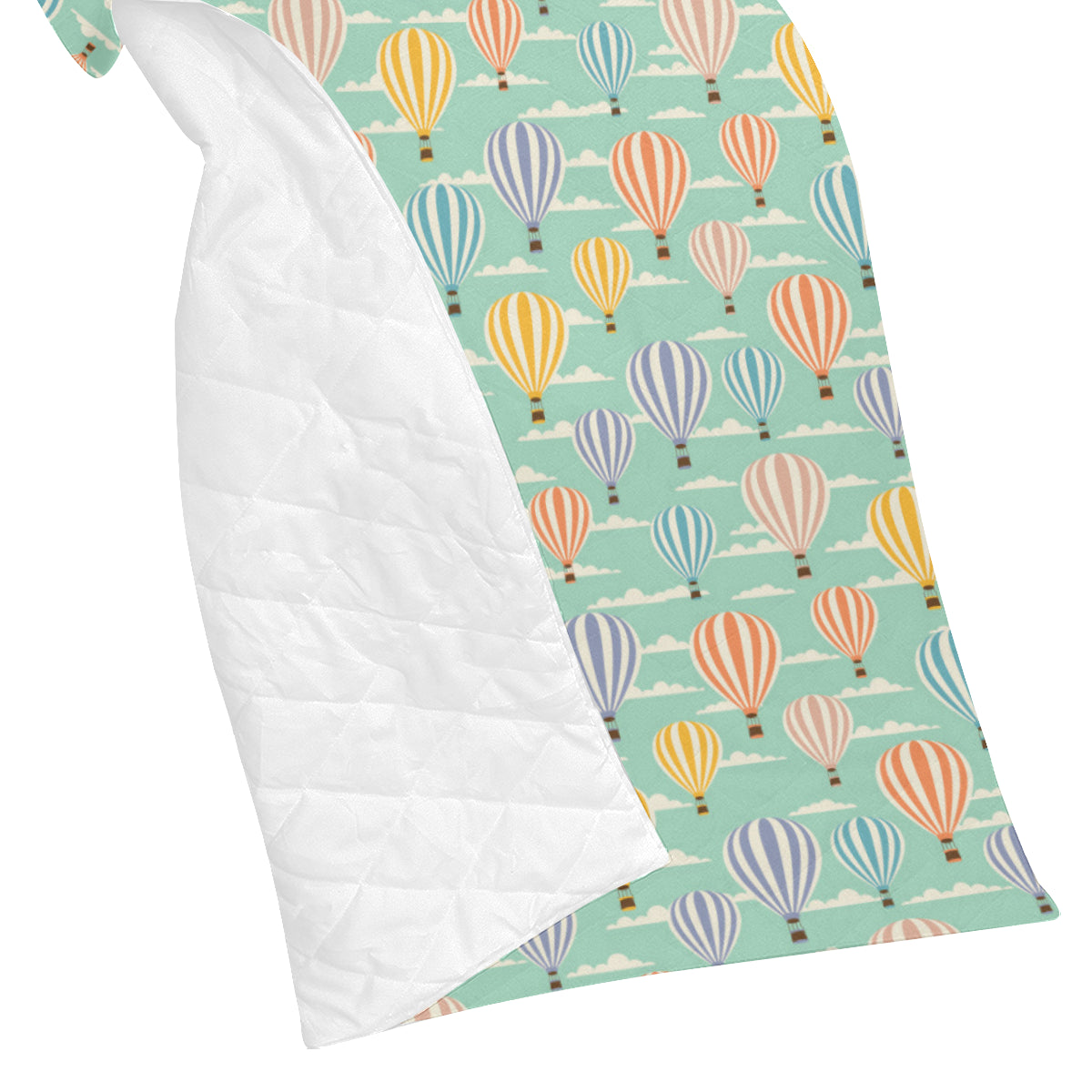 Ballon Pattern Print Design 01 Premium Quilt