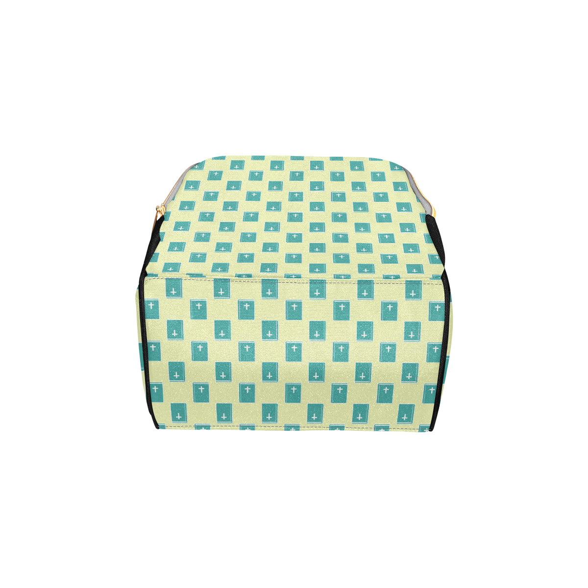 Bible Pattern Print Design 04 Diaper Bag Backpack