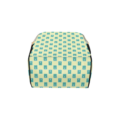 Bible Pattern Print Design 04 Diaper Bag Backpack