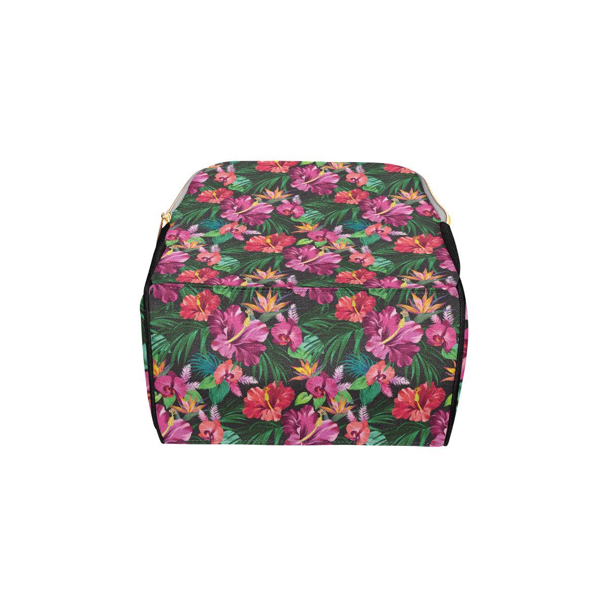 Hawaiian Flower Hibiscus tropical Diaper Bag Backpack