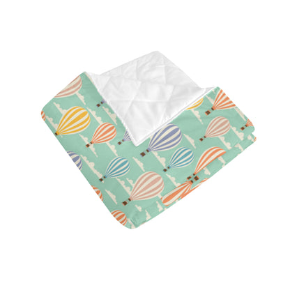 Ballon Pattern Print Design 01 Premium Quilt
