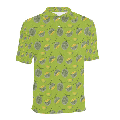 Cantaloupe Pattern Print Design 03 Men Polo Shirt
