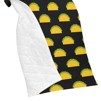 Taco Pattern Print Design TC06 Premium Quilt
