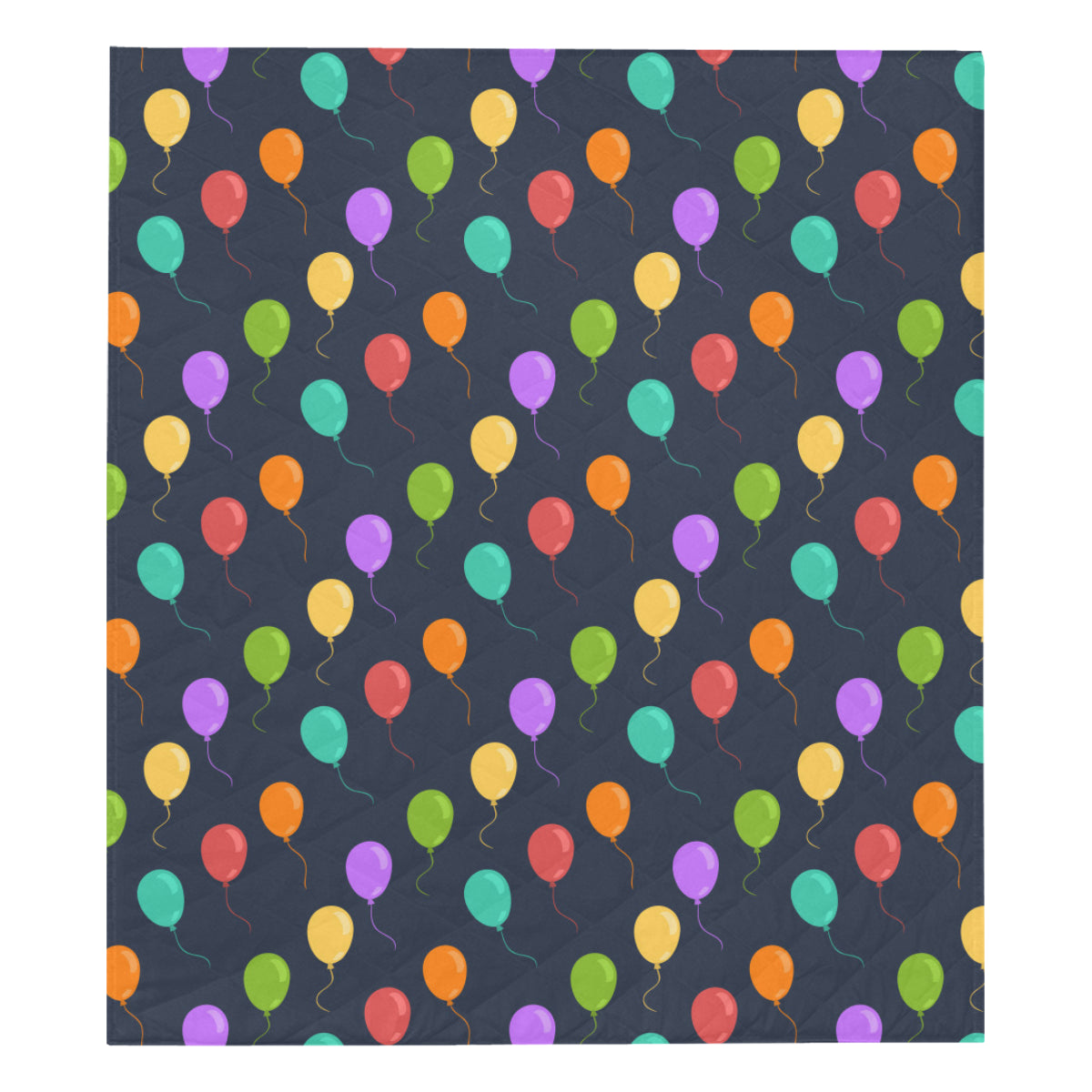 Ballon Colorful Pattern Print Design 03 Premium Quilt