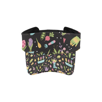 Gardening Pattern Print Design G03 Unisex Sun Visor