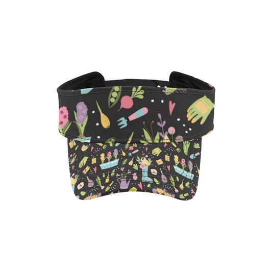 Gardening Pattern Print Design G03 Unisex Sun Visor
