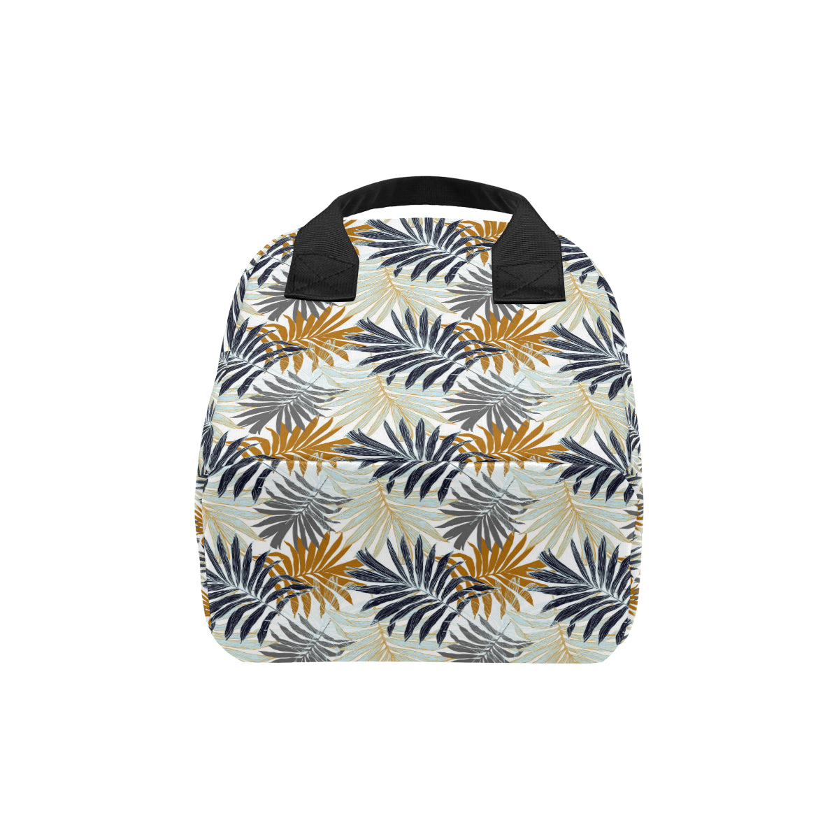 Colorful Tropical Palm Leaves Insulated Lunch Bag
