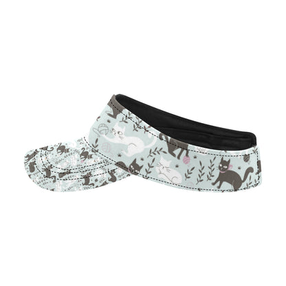 Cat Pattern Print Design 08 Unisex Sun Visor
