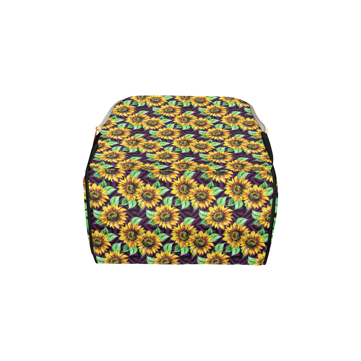 Sunflower Pattern Print Design SF012 Diaper Bag Backpack