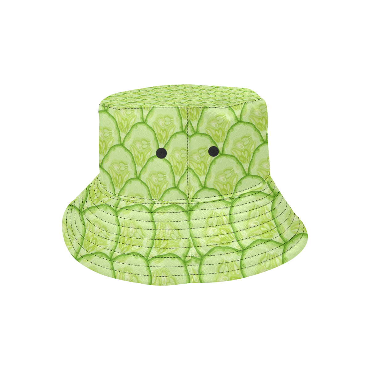 Cucumber Pattern Print Design CC04 Unisex Bucket Hat