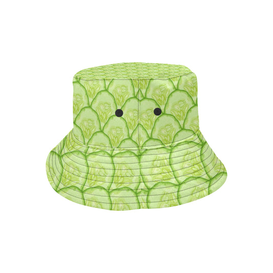 Cucumber Pattern Print Design CC04 Unisex Bucket Hat
