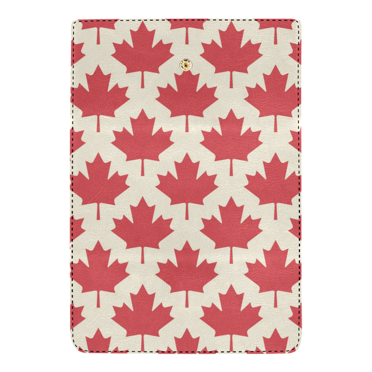 Maple Leaf Pattern Print Design 03 Women's Trifold Wallet
