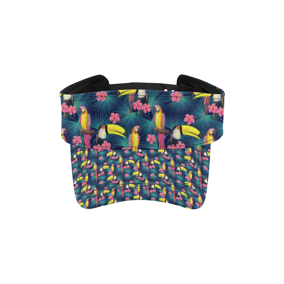 Toucan Parrot Design Unisex Sun Visor