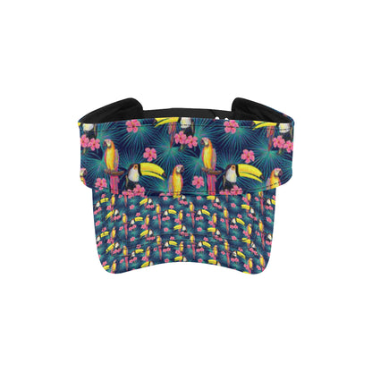 Toucan Parrot Design Unisex Sun Visor