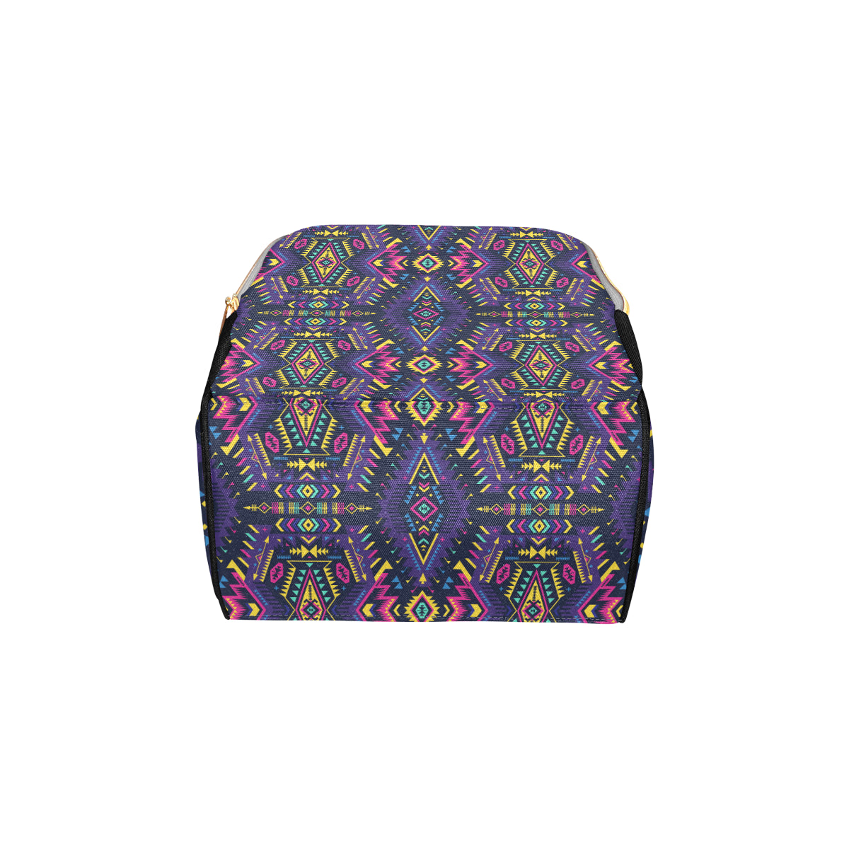 Aztec Pattern Print Design 07 Diaper Bag Backpack