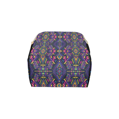 Aztec Pattern Print Design 07 Diaper Bag Backpack