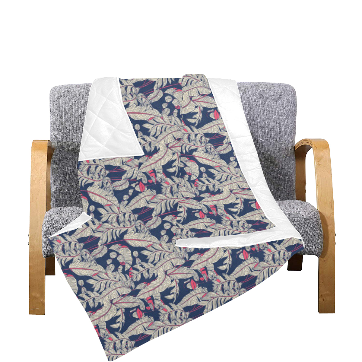 Bird Of Paradise Pattern Print Design 03 Premium Quilt