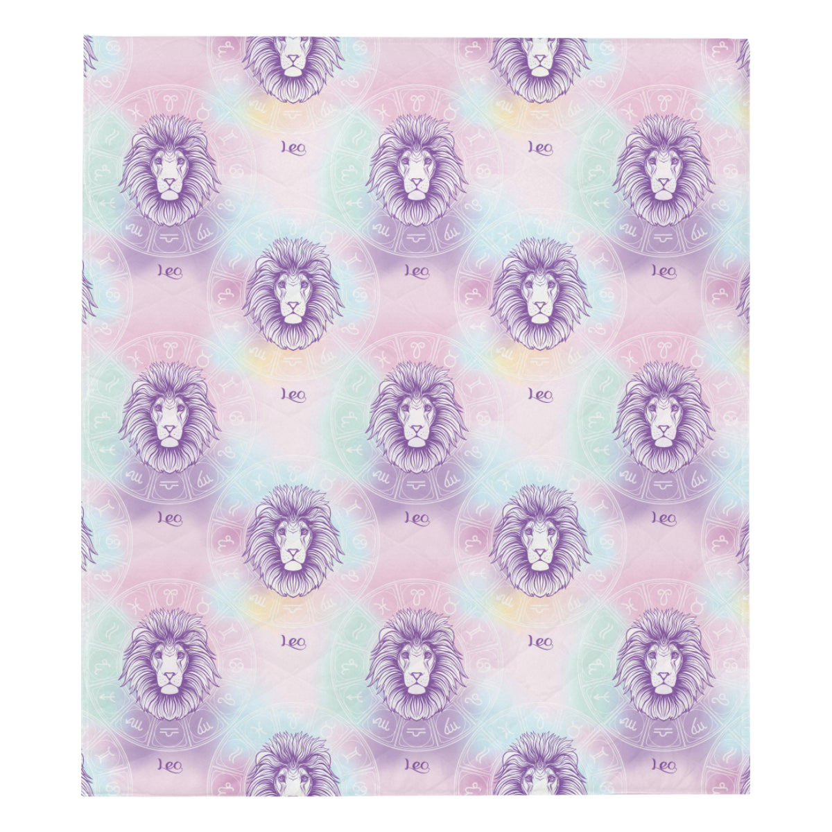 Leo Pattern Print Design 03 Premium Quilt
