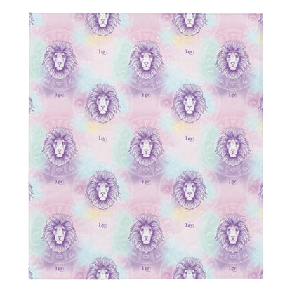 Leo Pattern Print Design 03 Premium Quilt
