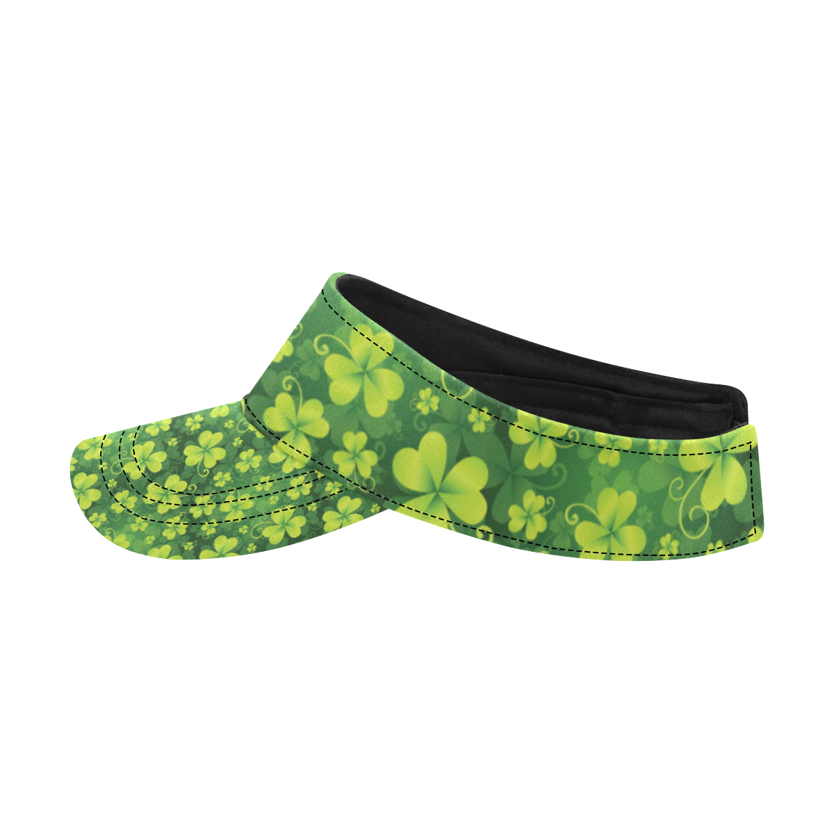 Shamrock Clover Print Unisex Sun Visor