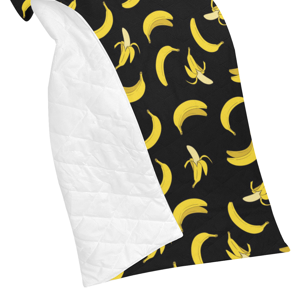 Banana Pattern Print Design BA05 Premium Quilt