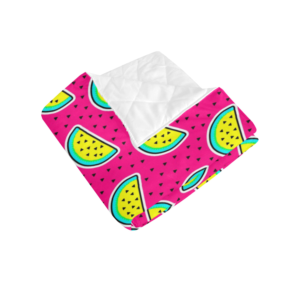 Watermelon Pattern Print Design WM04 Premium Quilt