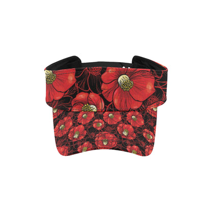 Camellia Pattern Print Design CM06 Unisex Sun Visor