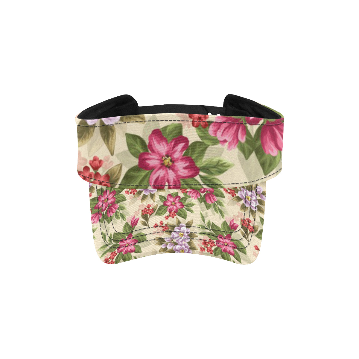 Summer Floral Pattern Print Design SF08 Unisex Sun Visor