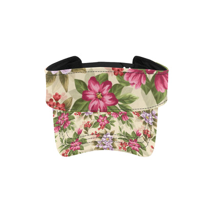 Summer Floral Pattern Print Design SF08 Unisex Sun Visor