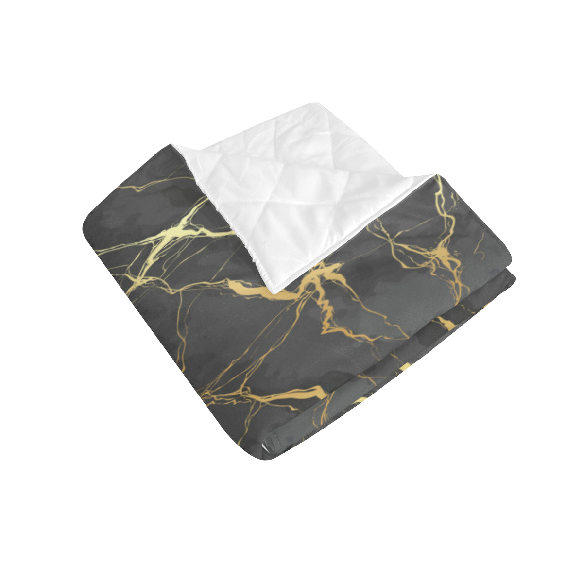 Marble Pattern Print Design 02 Premium Quilt