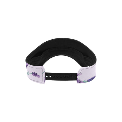 Lavender Pattern Print Design 02 Unisex Sun Visor