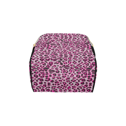 Leopard Pattern Print Design 02 Diaper Bag Backpack