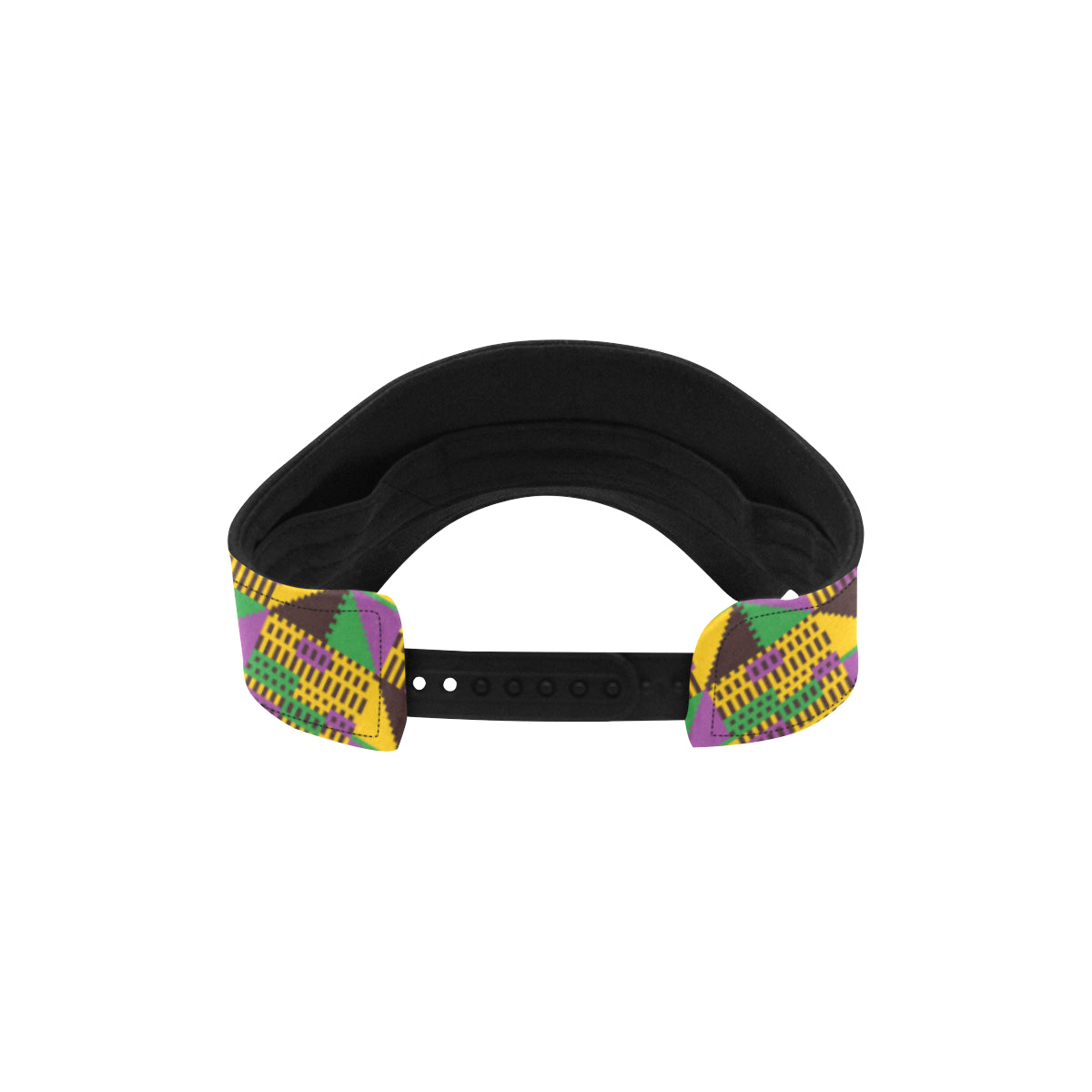 Kente Triangle Design African Print Unisex Sun Visor