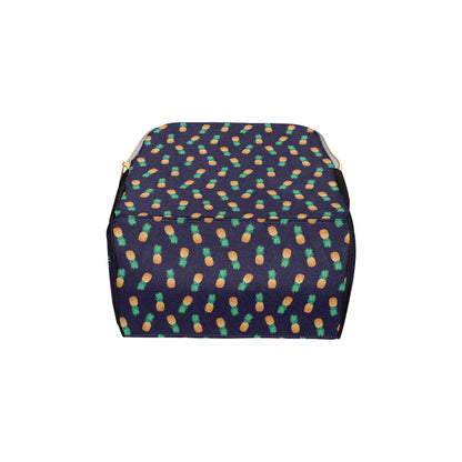 Pineapple Pattern Diaper Bag Backpack