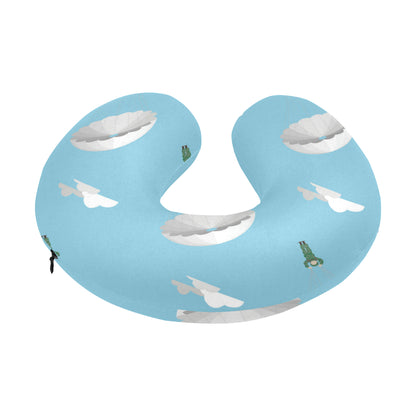 Paratrooper Pattern Print Design A02 U-Shaped Travel Neck Pillow
