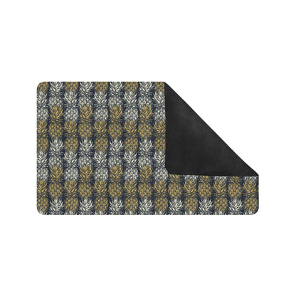 Pineapple Print Design Pattern Rubber Doormat