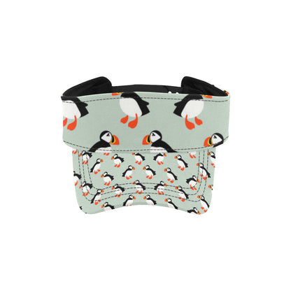 Puffin Pattern Print Design A03 Unisex Sun Visor