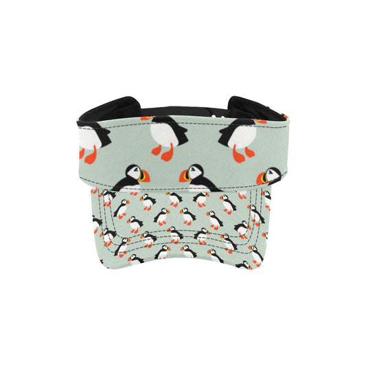 Puffin Pattern Print Design A03 Unisex Sun Visor