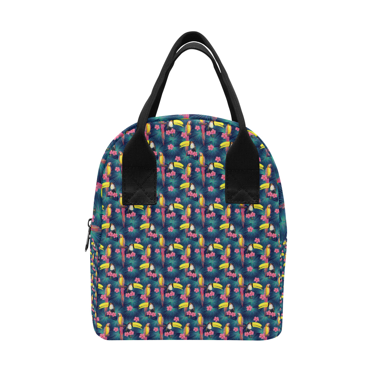 Toucan Parrot Design Insulated Lunch Bag