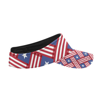 American flag Pattern Unisex Sun Visor