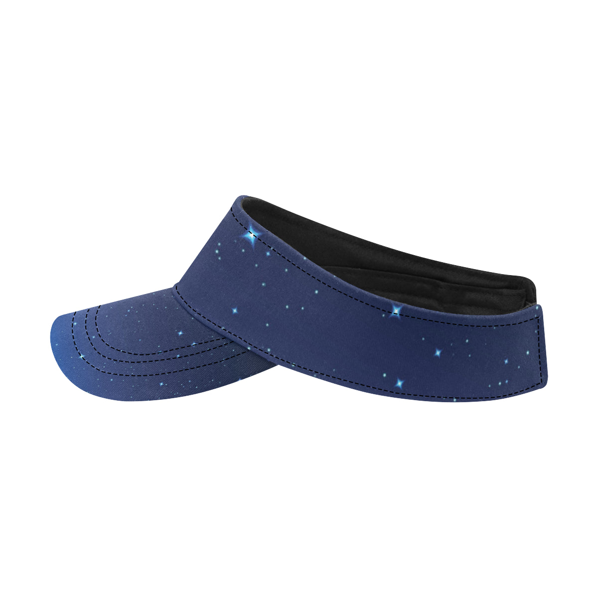 Night sky Pattern Print Design A01 Unisex Sun Visor