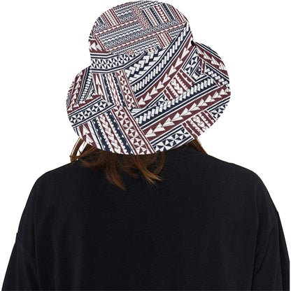 Polynesian Tribal line Unisex Bucket Hat